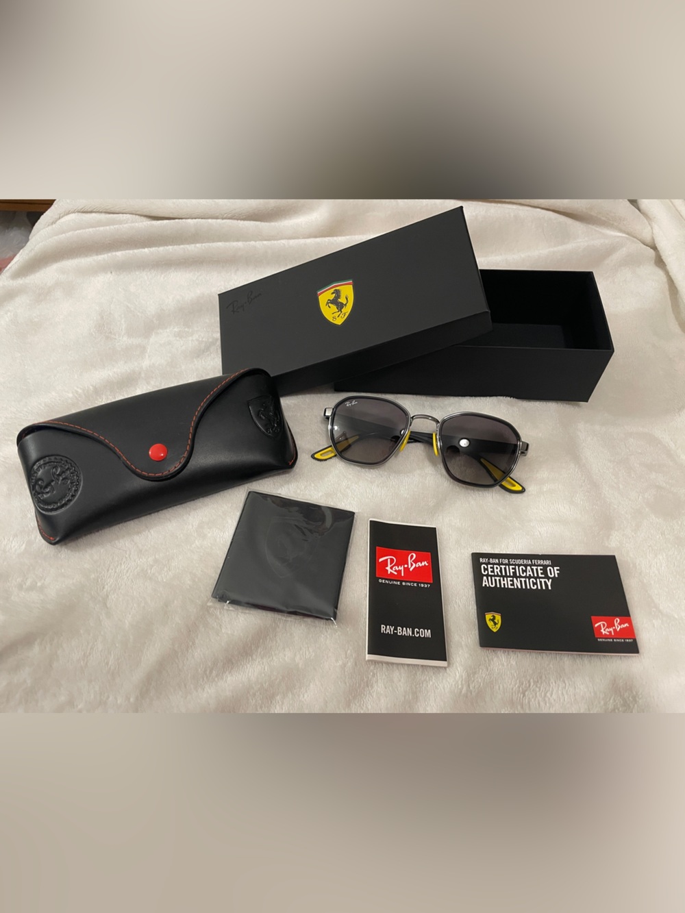 Brand New Ray-Ban Scuderia Ferrari Sunglasses